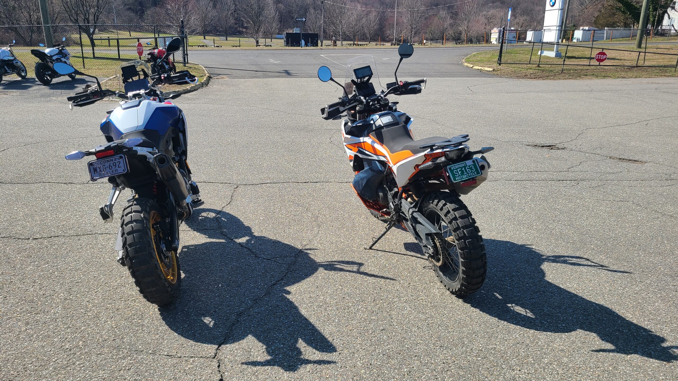 The BMW F900 GS Vs KTM Adventure R NYE MOTO